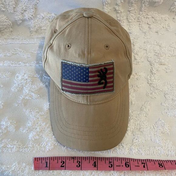 BROWNING Distressed Ball Cap Hat Men's Sz OS Trucker Casual Streetwear Sporty - Picture 6 of 8